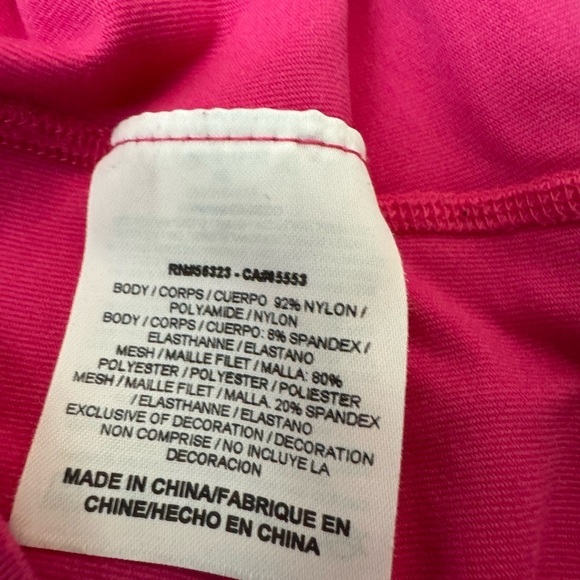 Women's Nike Dri-Fit Pink 1/4 Zip Running Compression L/S Shirt Jacket XS - Picture 7 of 8